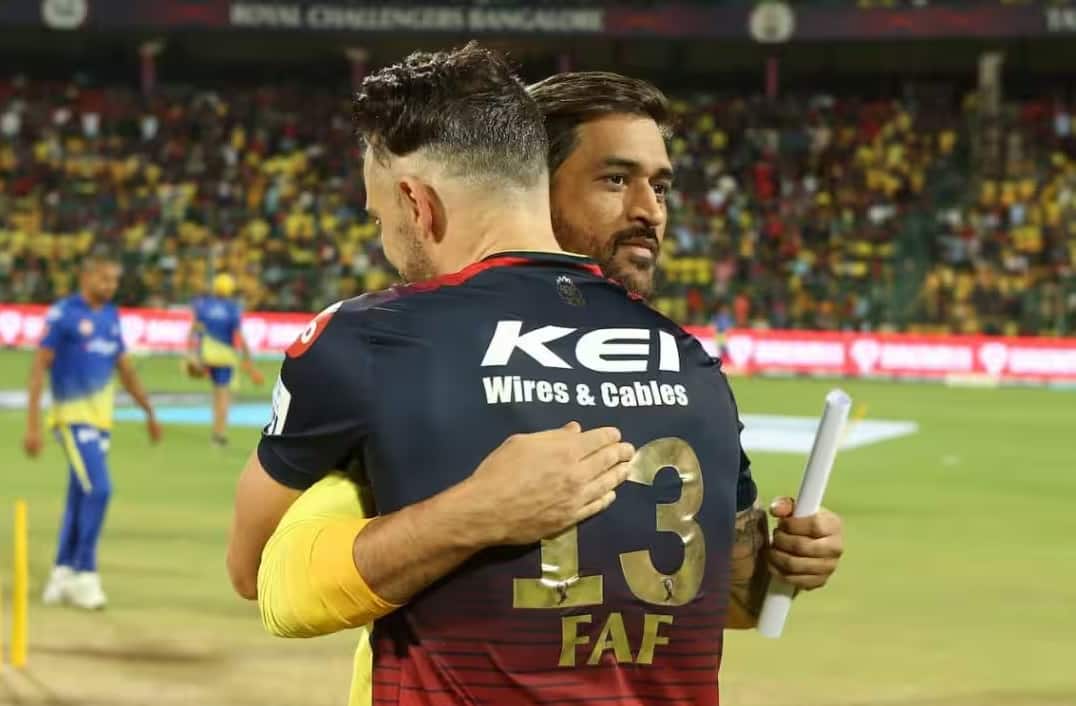 'Greatest Ever Captain': Faf du Plessis Lauds MS Dhoni Ahead Of CSK vs RCB IPL 2024 Opener